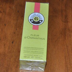New Sealed Roger & Gallet Fleur D'Osmanthus Fresh Fragrant Water Spray Unisex